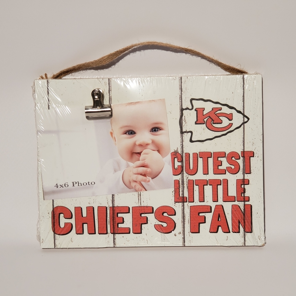 Kansas "Cutest Little Chief's Fan" Wall Hanger♡